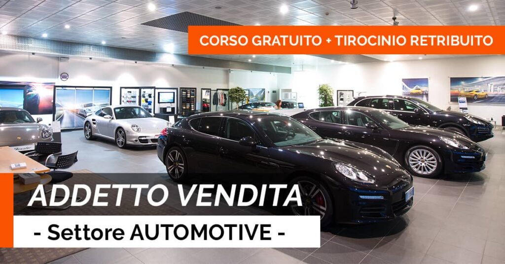 ADDETTO VENDITA AUTOMOTIVE