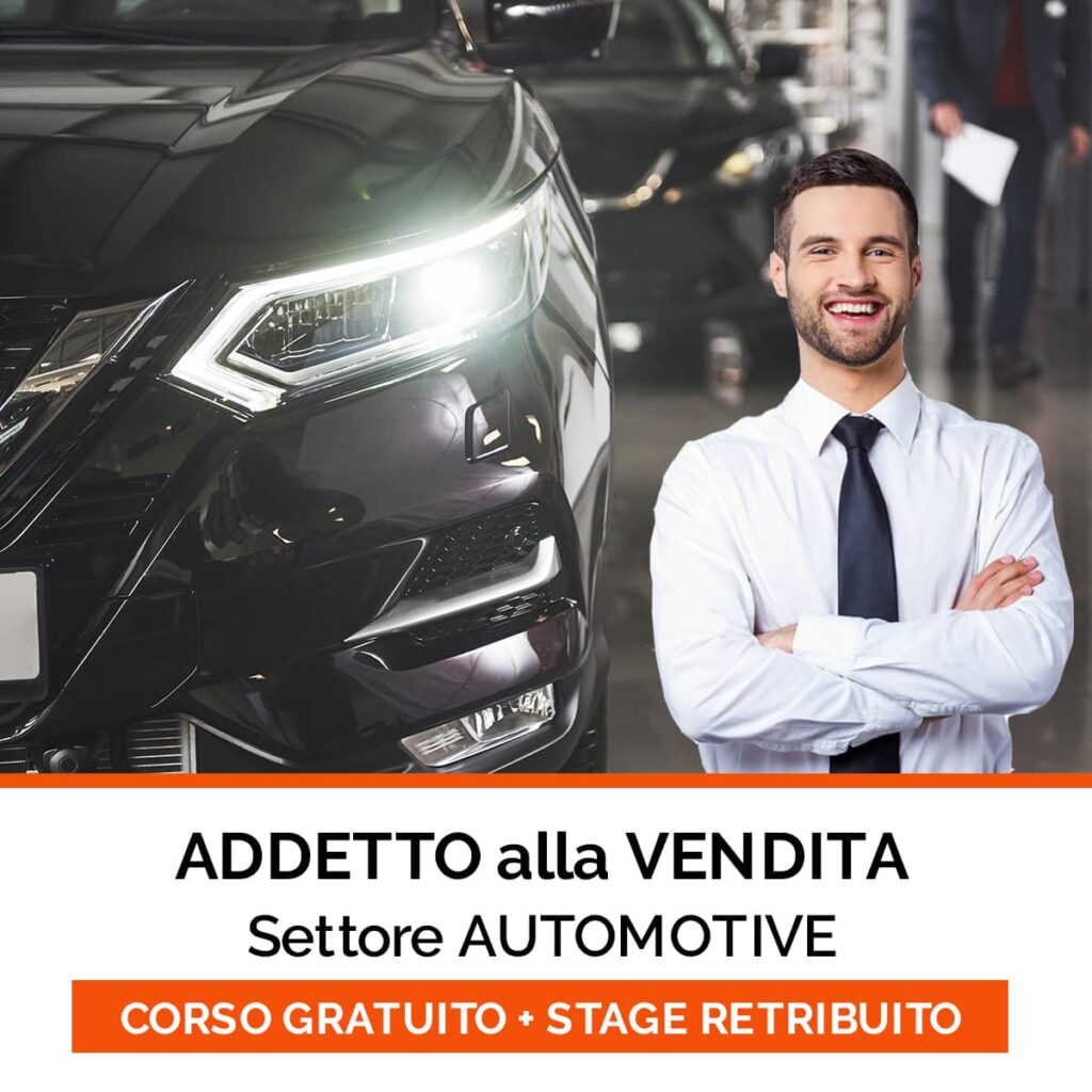 ADDETTO VENDITA AUTOMOTIVE
