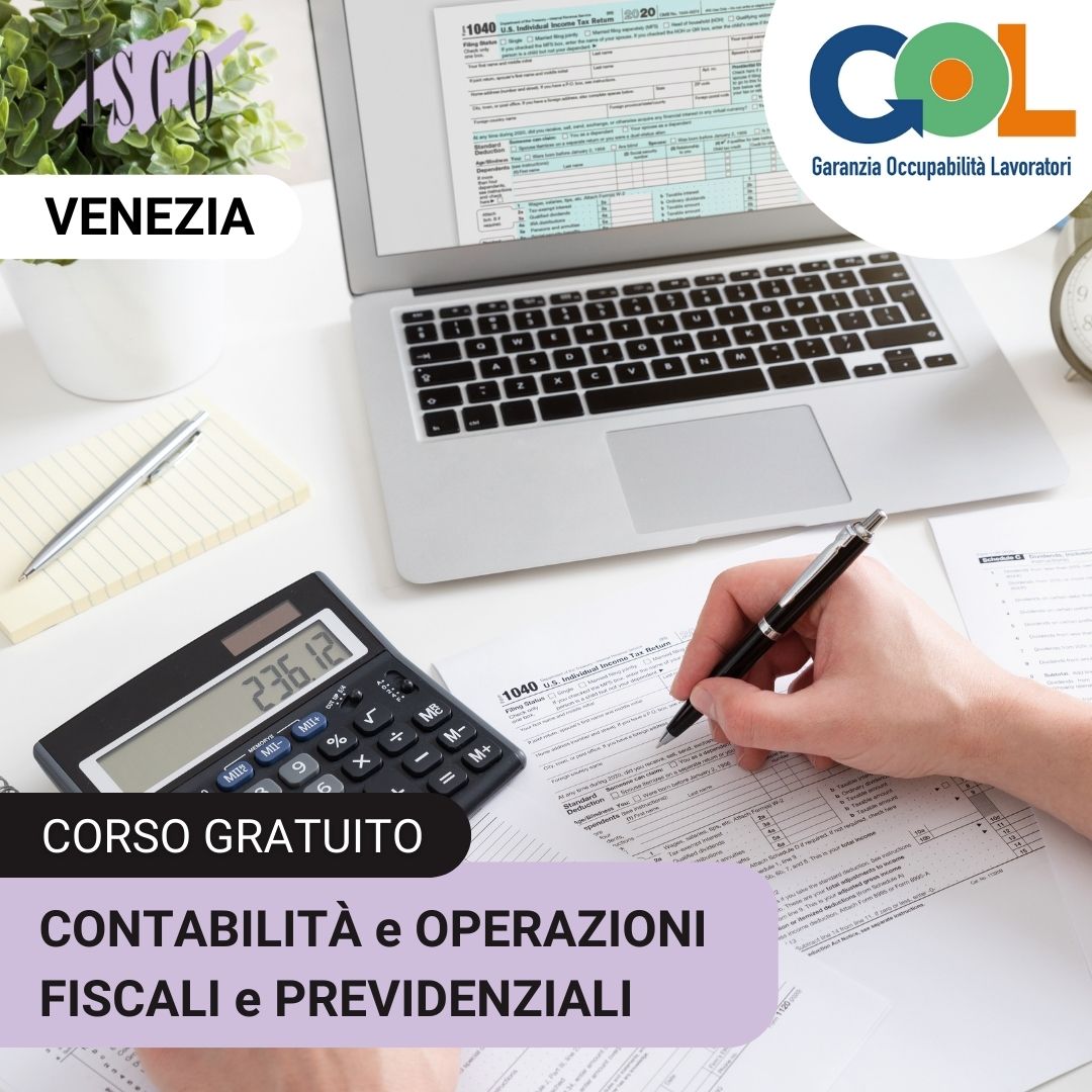 corso contabilità fiscale venezia programma gol