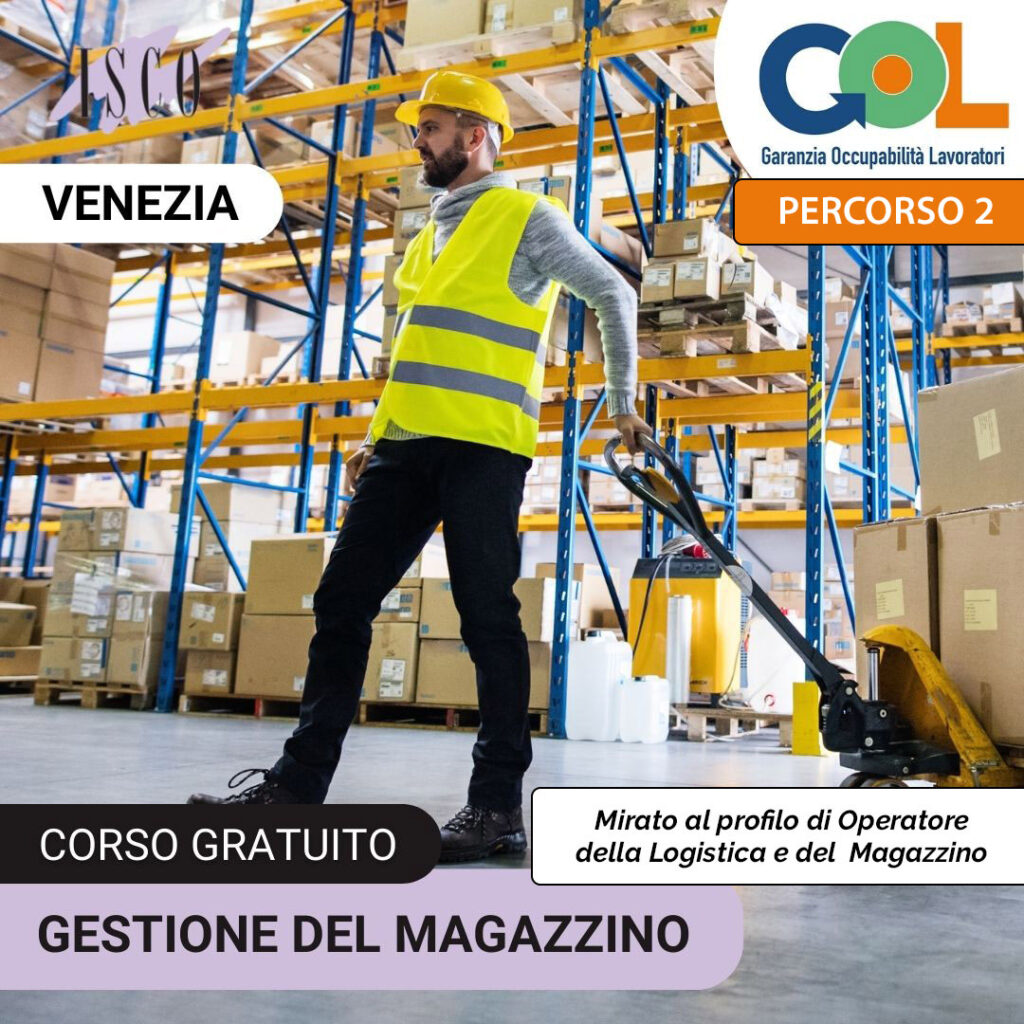corso magazzino venezia assegno gol 3