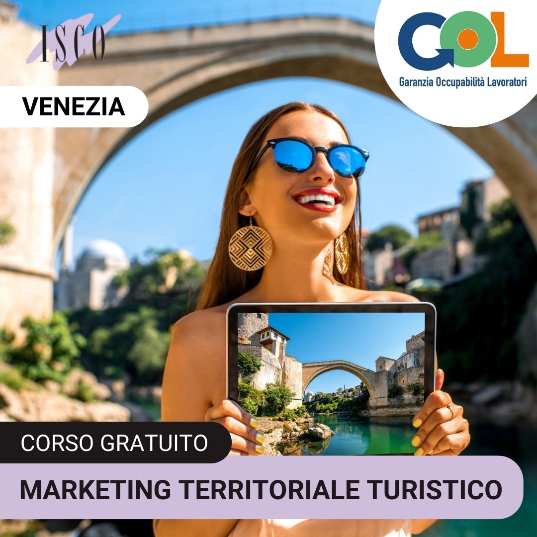 corso marketing territoriale turistico venezia programma gol