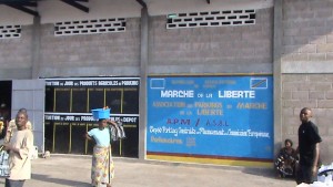 Sous projet n° 3: Le dépôt construit dans le Marché de la Liberté à Masina, Kinshasa