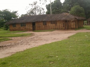 Ecole primaire Kasasa (Kahemba) avant l’intervention du projet